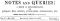 [Gutenberg 41171] • Notes and Queries, Vol. V, Number 128, April 10, 1852 / A Medium of Inter-communication for Literary Men, Artists, Antiquaries, Genealogists, etc.